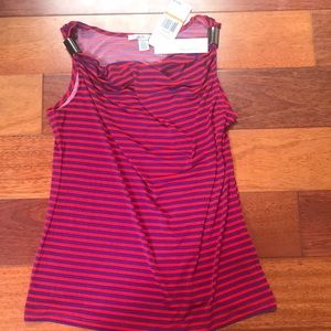 NWT Kenneth Cole New York cowl neck sleeveless top